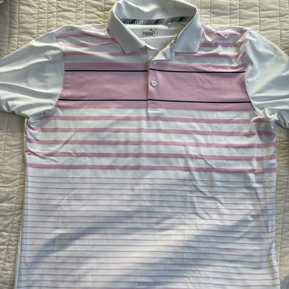 Men’s Large Puma Dri-Fit Golf Polo